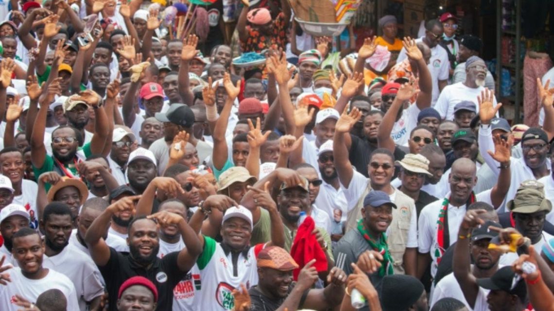 Thousands patronise Mahama’s son’s Health Screening and Walk in Tamale