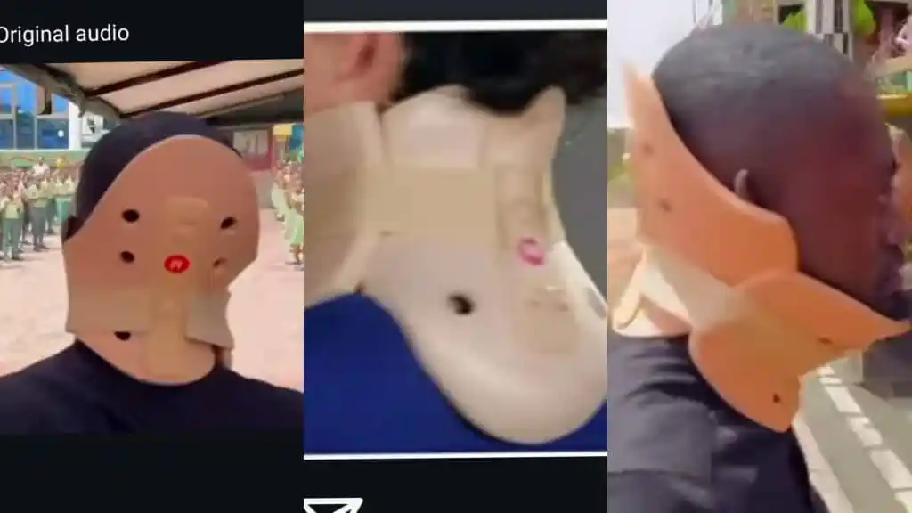 If you’re going to wear the neck brace, wear it properly – Netizens roast LilWin