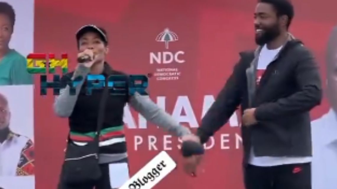 Video: Kimathi and Zanetor Rawlings campaign for Mahama