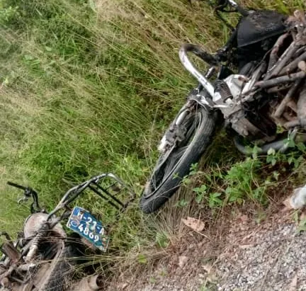 A/R: Motorbike collision burns 2 at Kwaagyekrom