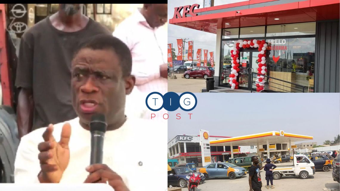MCE touts KFC outlet, filling station as achievement of govt in Ablekuma