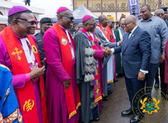 Stand firm in your commitment to truth, justice – Akufo-Addo to Methodist Church