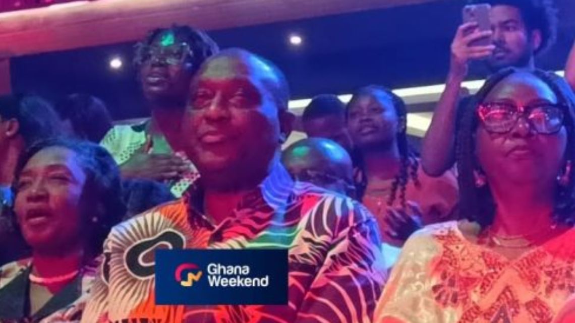 Alan Kyerematen spotted at the Kirk Franklin and Maverick City concert in Accra