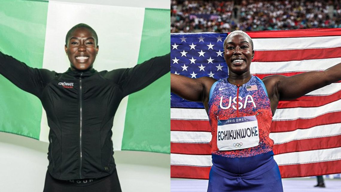 Athlete who ‘abandoned’ Nigeria after 2020 Olympics disqualification wins medal for US at Paris 2024