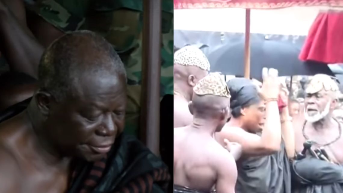 Denyasehemaa wails as Asantehene reveals she is a commoner and not a royal