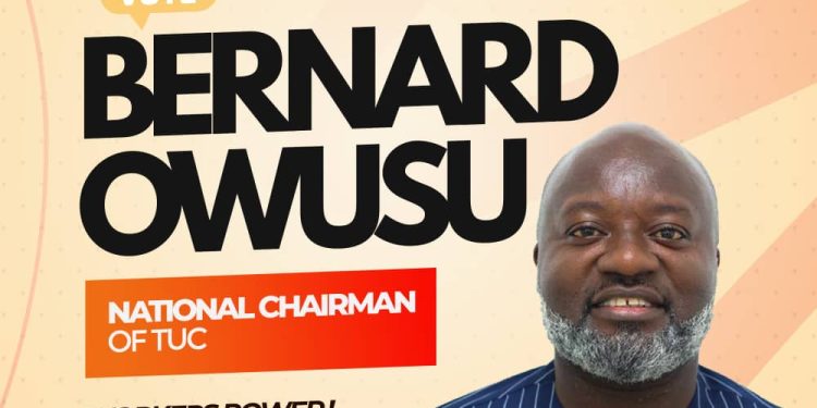 TUC elections full list – Bernard Owusu now chairman, Joshua Ansah as Secretary General