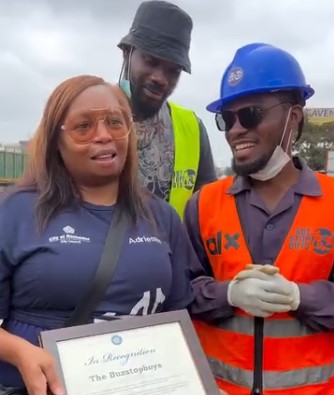US honour ‘Accra’s Sanitation Ministers’, buzstopboys