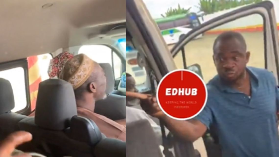 Video: Driver attempts to fight back after passenger slaps him for delaying journey
