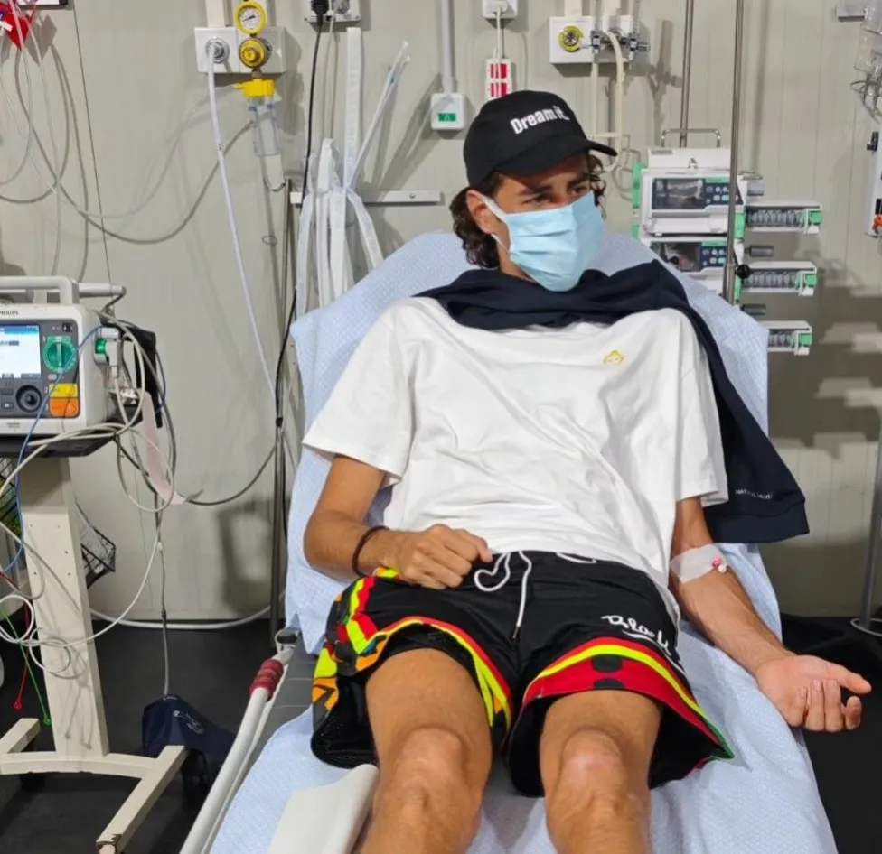 Italy’s Tamberi hospitalized ahead of high jump title defense