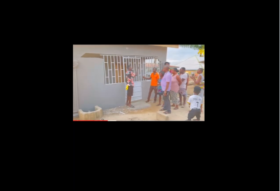 Lil Win gifts house to childhood friend living in a kiosk