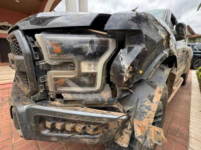 Jomoro MP emerges unscathed after near-fatal car crash