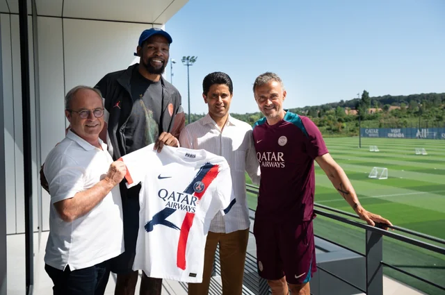 NBA star Kevin Durant earns minority stake in PSG