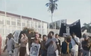Watch 1972 footage of a mock burial for Kwame Nkrumah held in Lagos