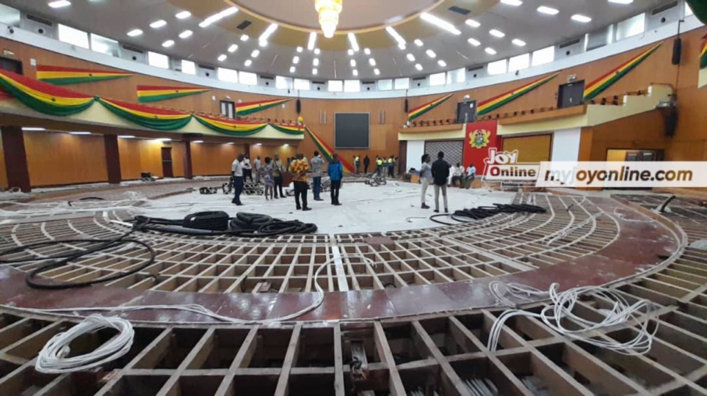 Renovation of parliamentary chamber pegged at €2.26m