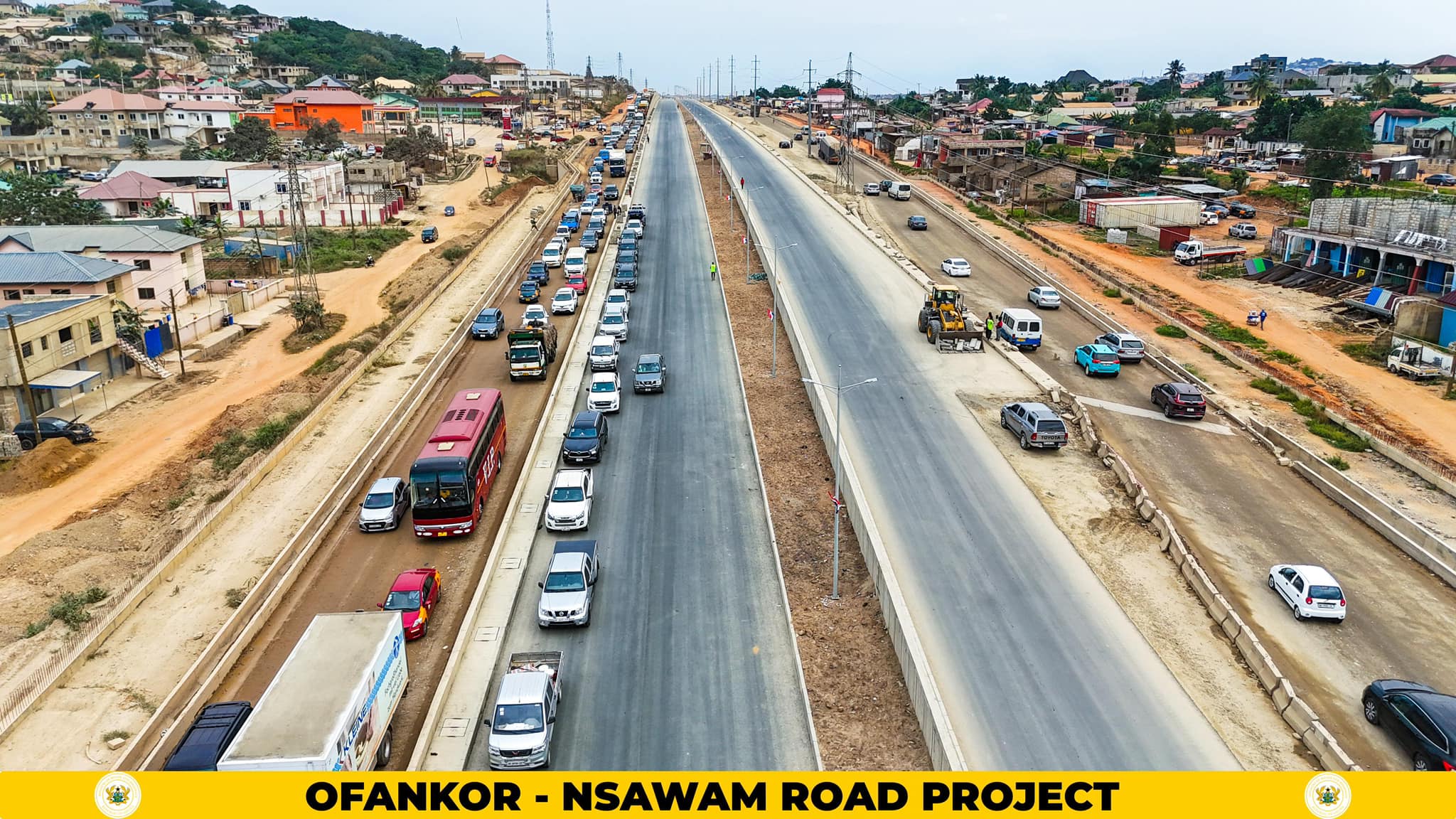 Ofankor–Nsawam residents to have access to good road by end of Sept. after 2 years
