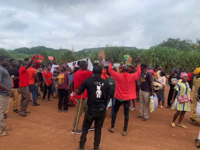 Tutuka residents halt 3-day Demo against Newmont