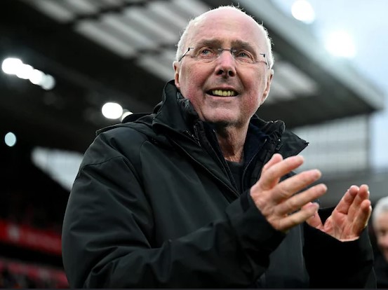 Ex-England coach Sven-Goran Eriksson dies at 76 following an illness