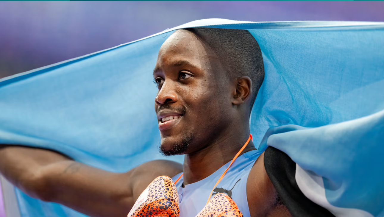 Botwana’s Tebogo claims men’s 200m gold medal at Paris 2024 Olympics