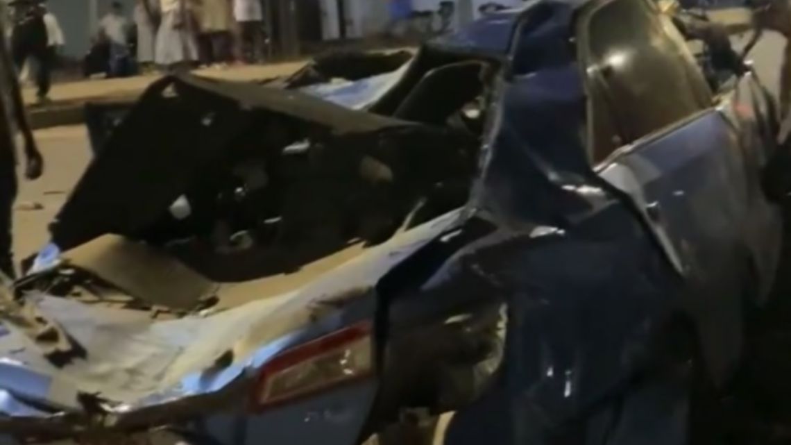 2 severely injured in ghastly accident on Taifa highway