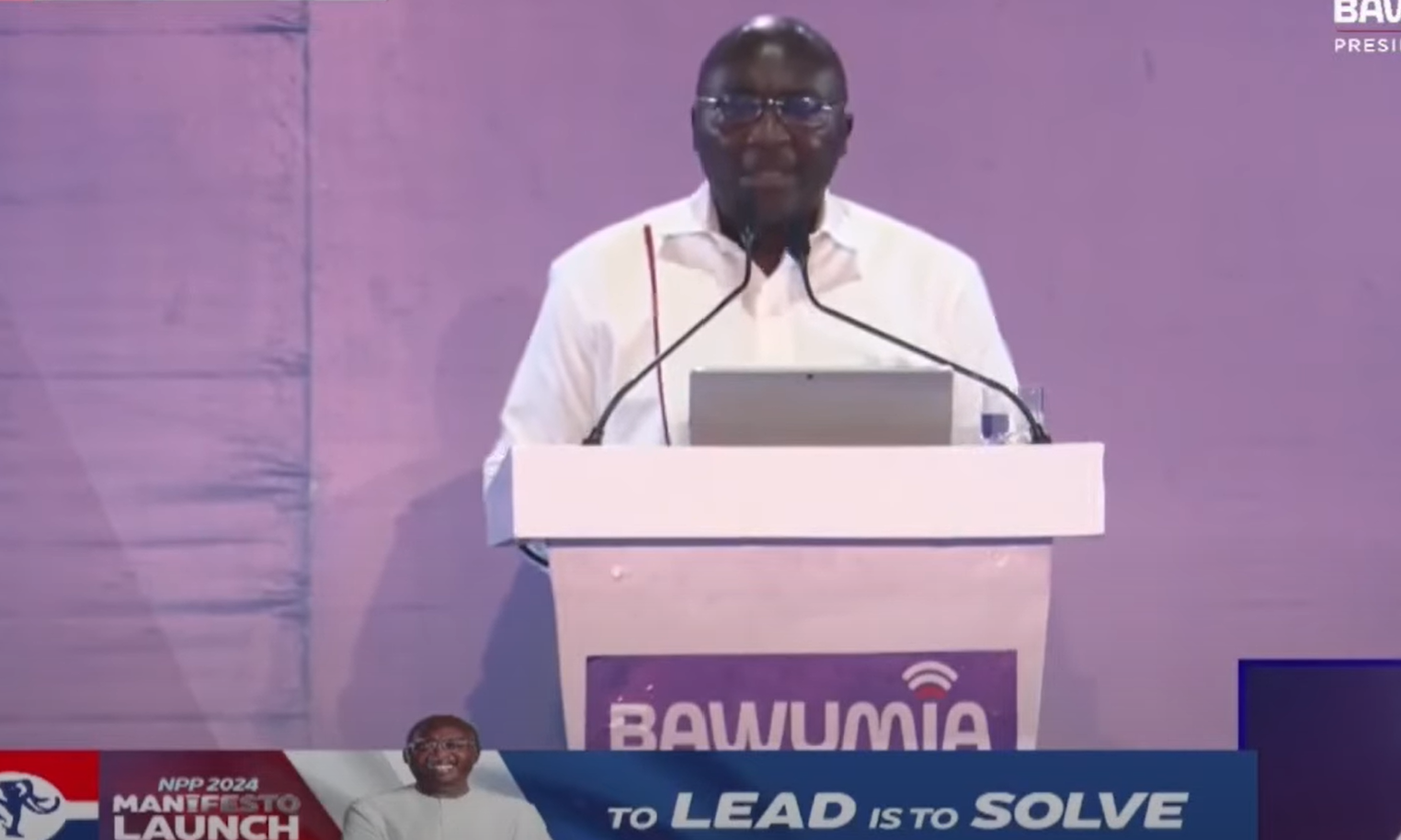 Bawumia unveils his 70-point transformative plan to develop Ghana