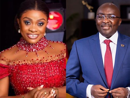 Video: Diana Asamoah performs remix of Bawumia’s campaign song