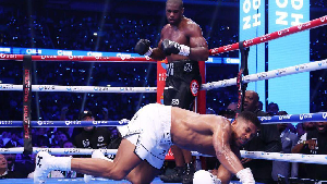 Video: Anthony Joshua brutally defeated by Daniel Dubois in the IBF title match