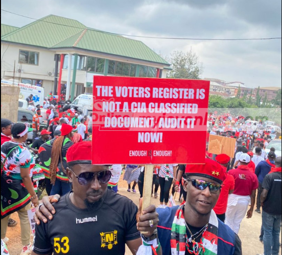NDC’s ‘Enough is Enough’ demo against EC