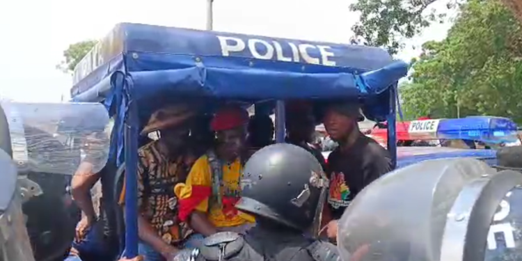 We don’t know the whereabouts of arrested protesters – Democracy Hub