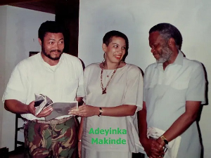 Throwback image of JJ Rawlings and Captain Kojo Tsikata taken at a govt guest house emerges