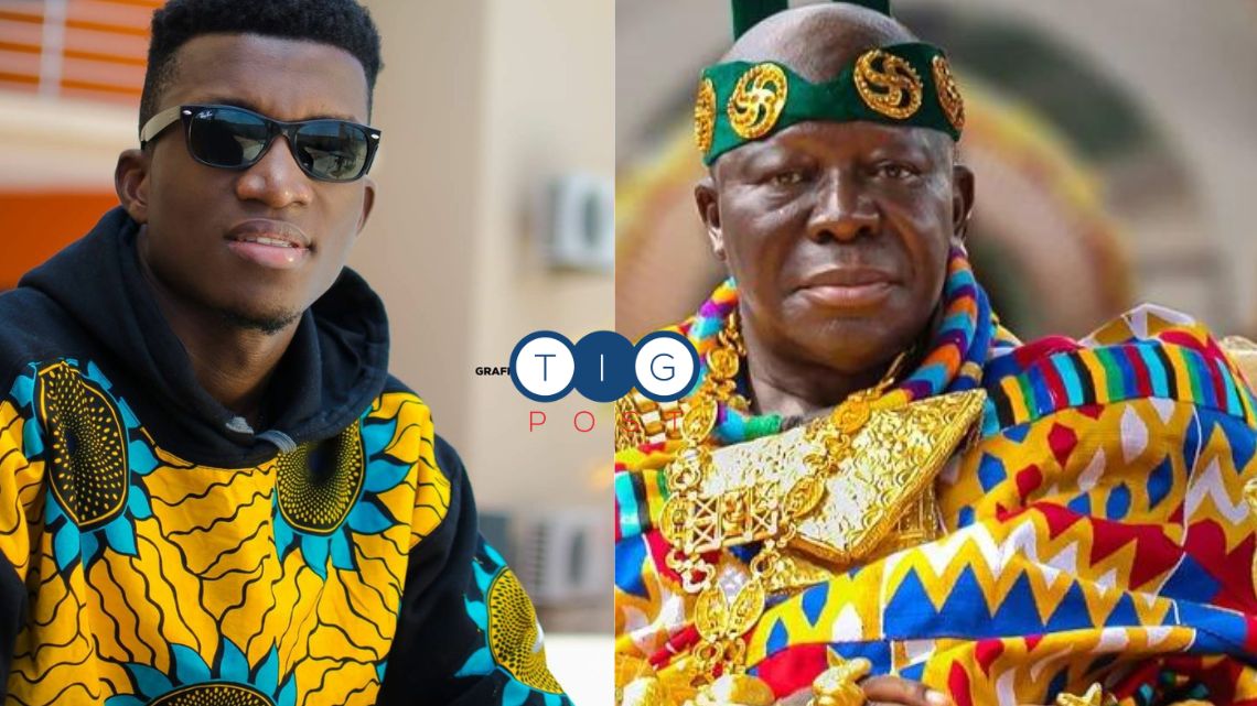 “Auntie Ama eeiii.. I have made it!!” – Kinaata reacts to Otumfuo’s praises