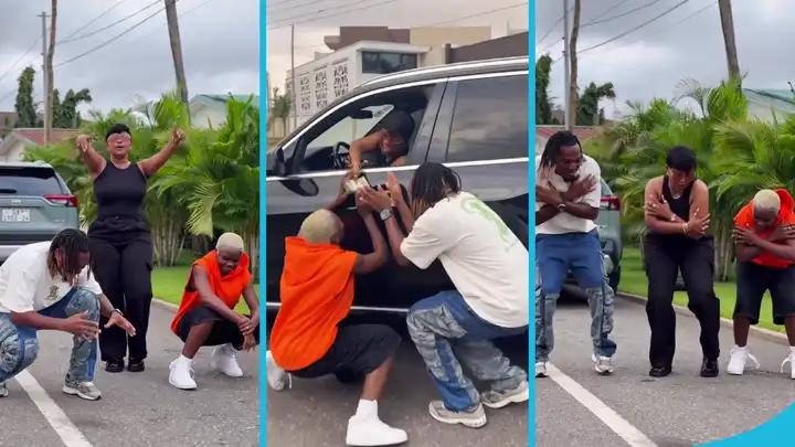Nana Ama McBrown dances to Fameye’s new track with DWP dancers