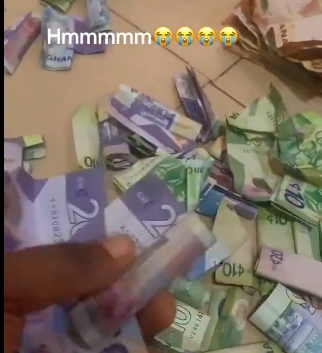 My head is aching – Woman cries after using all her savings on rent