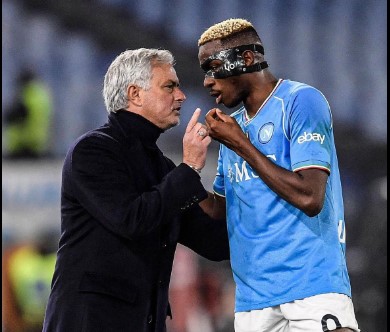 I have warned Osimhen about how he behaves – Jose Mourinho