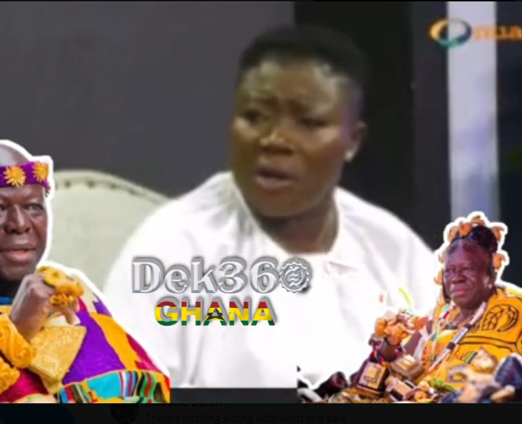 Afia Pokua criticized for disparaging remarks about Asantehene Otumfuo Osei Tutu II