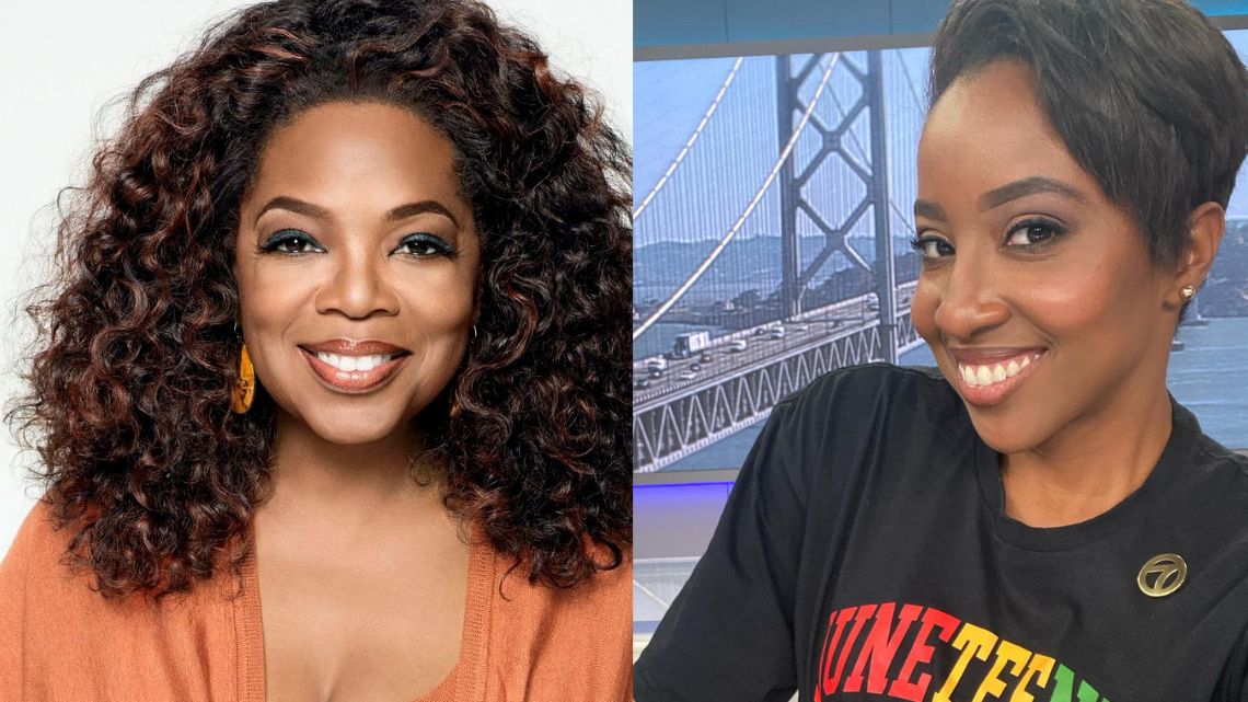 “It’s not a humble name” – Oprah tells American journalist of Ghanaian descent, Kumasi Aaron