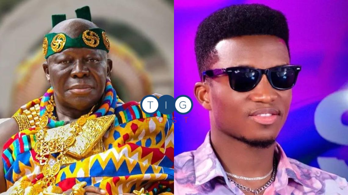 Otumfuo praises Kofi Kinaata’s wise lyrics in ‘Susuka’