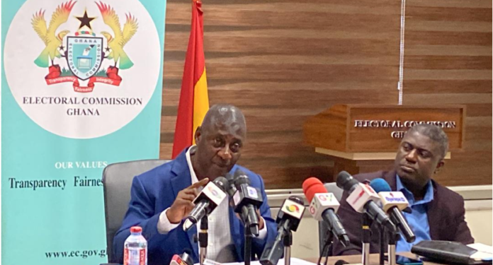 EC declares Dome Kwabenya, Okaikwei Central, 2 other Parliamentary declarations illegal