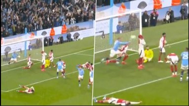 Coward move! – Ian Wright slams Haaland for throwing ball at Gabriel during Arsenal-City clash
