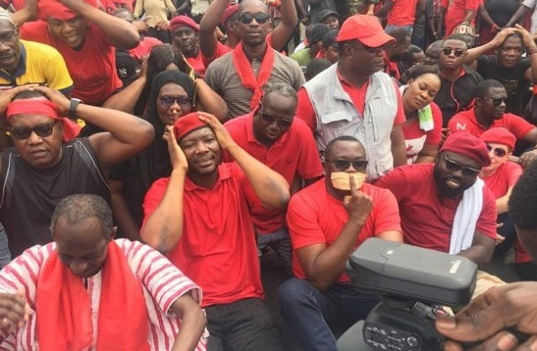 Approved routes for NDC’s ‘Enough is Enough’ demo
