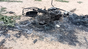 C/R: Man burnt to death at Awutu Senya for allegedly stealing goat