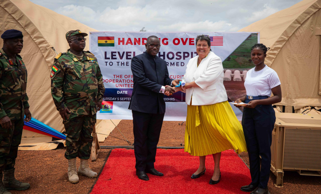 GAF gets GHS78m mobile hospital from US government