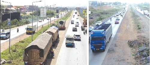 Street lights disappear on Accra-Tema motorway after 3 years of installation