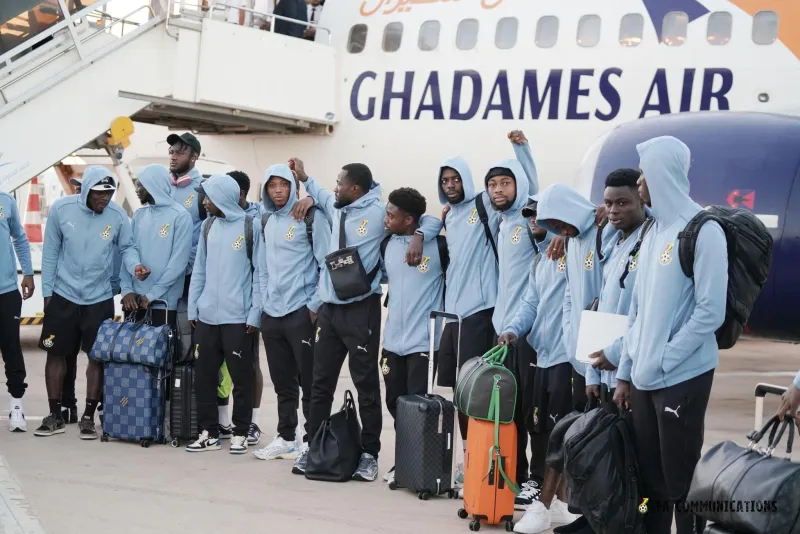 2025 AFCONQ: Black Stars arrive in Luanda ahead of Angola game