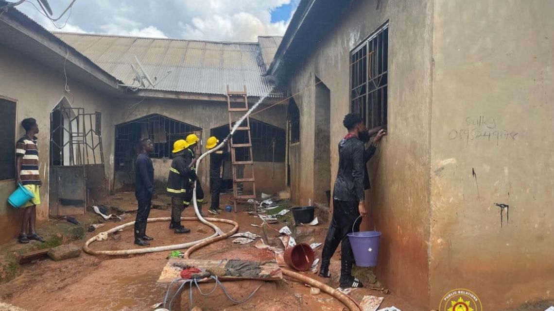 8-bedroom house at Tepa Beposo damaged by fire
