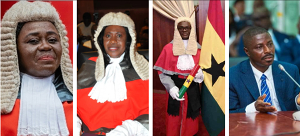 Gertrude Torkornoo, 4 other Supreme Court justices involved in ruling on Bagbin’s verdict in Parliament