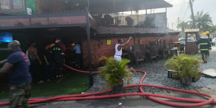 Fire destroys sections of Labone Honeysuckle