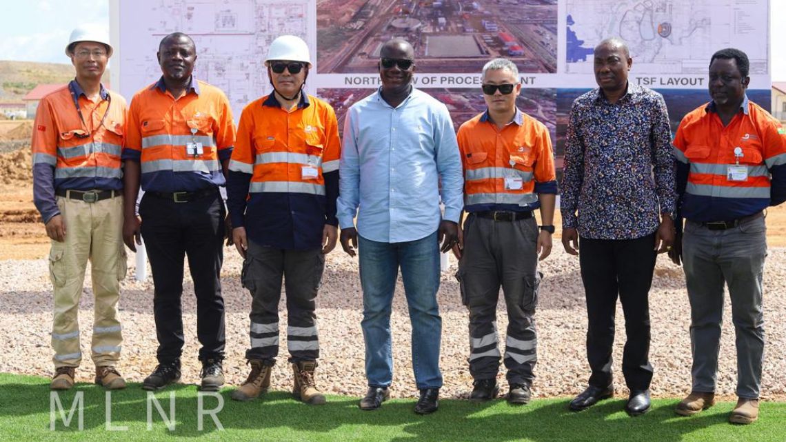 Third-largest mine in Ghana to be commissioned in November – Lands Minister
