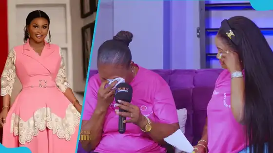 Video: McBrown breaks down in tears as lady shares struggles with breast cancer