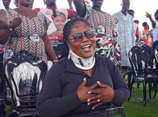 Jomoro MP claims NPP members celebrated her accident
