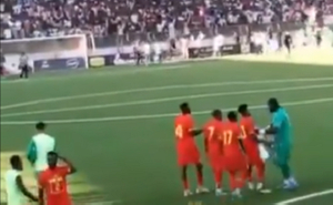 Video: Kudus separates Jordan Ayew and Ati-Zigi during their fight after the defeat to Sudan
